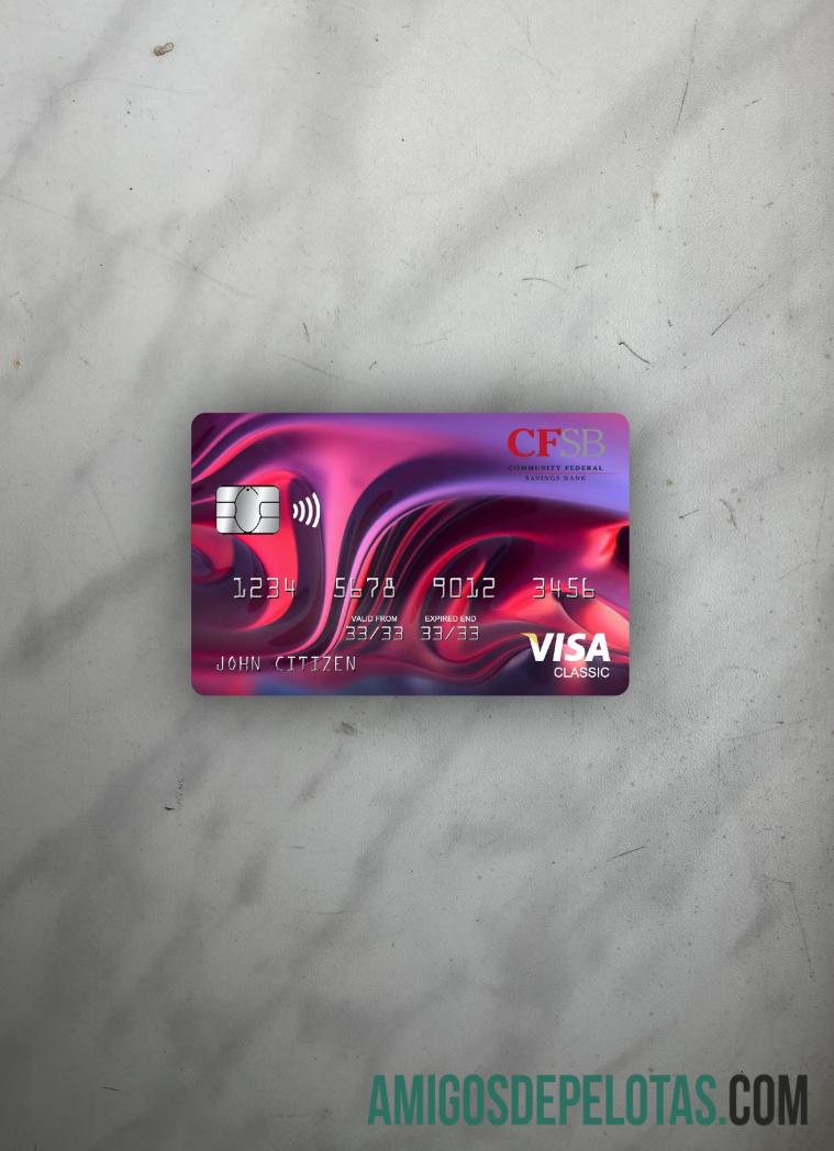 EUA Nova York CFSB Bank Visa Classic Card Photolook Frente baixar para verificação